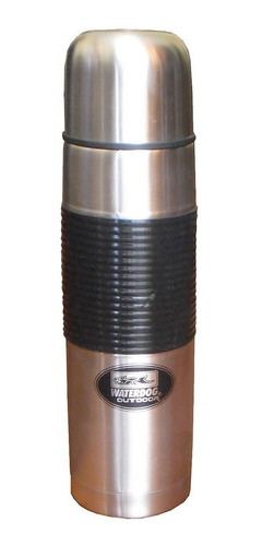 Termo Bala 1/2  Litro Acero Inoxidable Con Goma  Waterdog