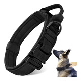 Collar Tactico Para Perro, Hebilla De Metal Resistente Con A