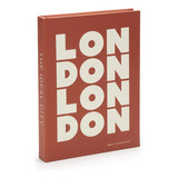 Livro Caixa Decoração Porta Objeto Enfeite Londres Luxo 33cm