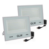 Glw 100w Led Luces De Inundacion, Luces De Seguridad Superbr