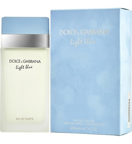 Perfume Light Blue Dama 200ml - mL a $2275