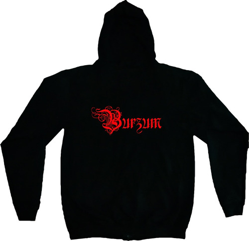 Chaqueta Burzum Rock Metal Black Estampada Tv Urbanoz