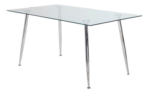 Mesa Iriarte Rectangular Vidrio 140 Cm