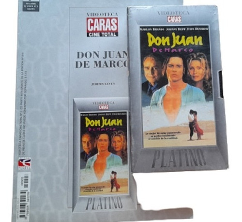 Vhs Don Juan De Marco - Videoteca Caras N° 3