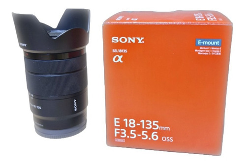 Lente Sony 18-135 Mm F/22-36 F/3.5-5.6 Aps-c Oss 
