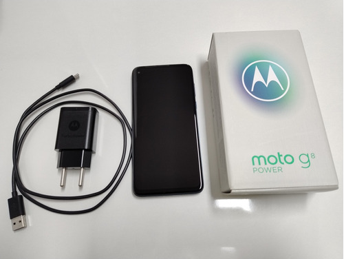 Smartphone Motorola Moto G8 Power 64gb 4gb Ram - Igual Novo