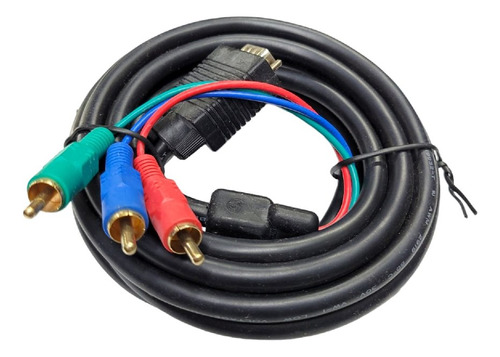 Cable Tv Hd-315-12 Cable 15c 3hileras/3rca 4mts Musicapilar