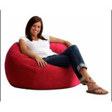 Funda Puff  Modena Small Sillon Adulto Eco Combo 2 X 1 G Y G