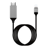 Certificado Apple Mfi Adaptador Lightning A Hdmi Para Teléfo