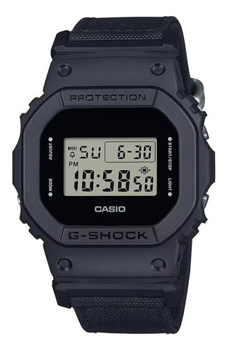 Reloj Casio G-shock Dw-5600bce-1d Malla De Tela 