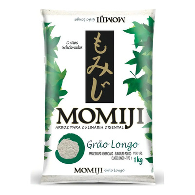 Arroz Tipo 1 para Culinária Oriental Momiji Pacote 1kg | MercadoLivre