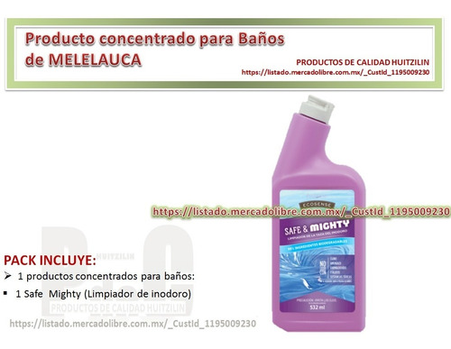 Limpiador Biodegradable Para Inodoro Safe Mighty, Melaleuca
