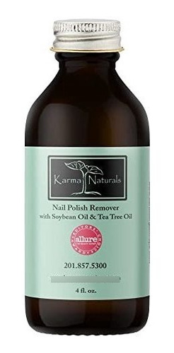 Nail Karma Natural Orgánico De Removedor De Esmalte Con Acei