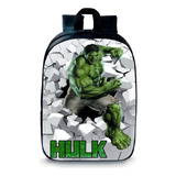Mochila Pré Escola Creche Pequena Infantil Incrivel Hulk 85