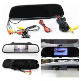 Kit De Espejo Retrovisor Para Coche De 4.3 Pulgadas+mini Cám