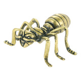 Elegante Escultura De Hormiga De Latón Para Una Elegante