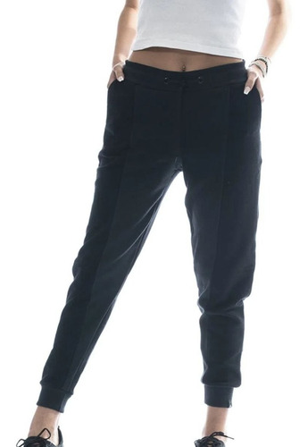 Pantalon Jogger Slim Negro Florence Reef Mujer