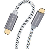 Cable Usb Tipo C 3 Metros Nylon Carga Rapida Chapado Oro  