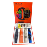 Relogio Smart Watch K9 Max Series 9 4 Pulseiras Lançamento