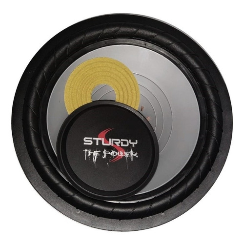 Kit Reparo Original Sturdy 12 Polegadas Subwoofer 200w Rms