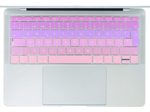 Cubre Teclado Español Macbook Pro Retina 12/ Pro 13 Azul