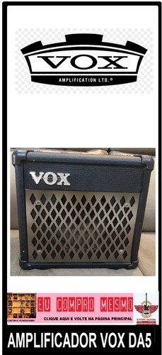 Amplificador Vox Da5  Mini 5w Ed. Limitada