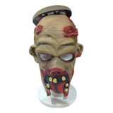 Mascara Latex Zombie Desintegrado Terror Halloween Disfraz
