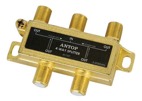 Divisor De Cable Coaxial Antop Para Antena De Tv 2ghz