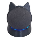 Suporte Para Alexa Echo Dot 4 - Gato