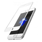 Mica Cristal Templado 5d Para iPhone 7 Y 8  Blanca Completa