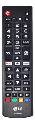 Control Remoto Original LG Akb75095307 Smart Tv Lcd Led S...