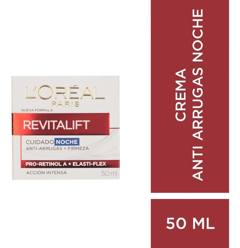 Loreal Paris Revitalift Crema De Noche 50g