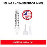 Seringa E Transferidor Hyaluron Pen 0,3ml Caneta Hialurônica