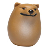 Mini Estatuilla De Arcilla Para Cachorro Shiba Inu, Mascota