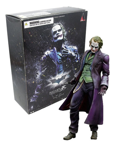 Joker Heath Ledger Dark Knight  Nuevo Con Base, En Caja 