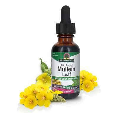 Nature's Answer Hoja De Gordolobo Con Alcoh Orgánico 1oz Sfn | Envío gratis