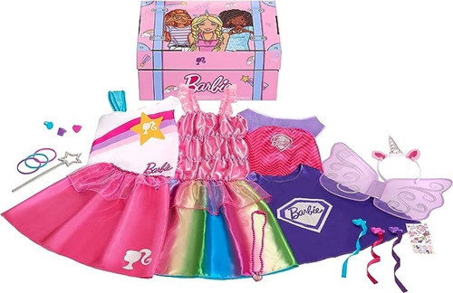 Barbie-juegobaul De Vestir,talla 4-6x, Disfraces -accesorios