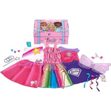 Barbie-juegobaul De Vestir,talla 4-6x, Disfraces -accesorios