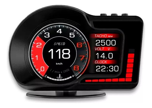 Computador De Bordo Velocímetro Digital Hud scanner odb2