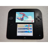 Nintendo 2ds Original Color Rojo Negro + Cargador + Juegos