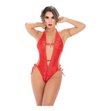 Baby Doll Lenceria Body En Encaje