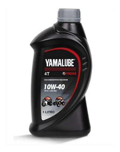 Aceite Yamalube 10w40 Semisintetico 4t Pack X 2