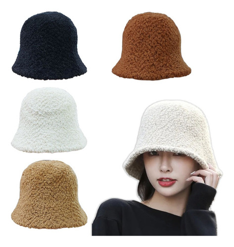 Gorro Corderito Sombrero Bucket Hat Pescador