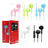 5pz Audifonos Alambricos In-ear Manos Libres Pc Jack 3.5mm