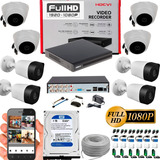 Cámaras De Seguridad Dahua 1080p Kit Dvr 8ch + Disco Duro