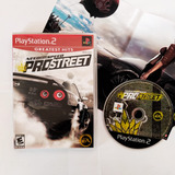 Jogo Need For Speed Prostreetplay 2  Com Capa E Poster Ps2