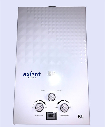 Boiler D/agua Para 1.5 Servicios. Gas Lp. Axcent Italy C8l