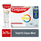 Colgate Total12 Clean Mint X 3 - mL a $147