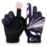 Guantes Deporte Con Dedo Tactil Touch- Guante Ciclismo