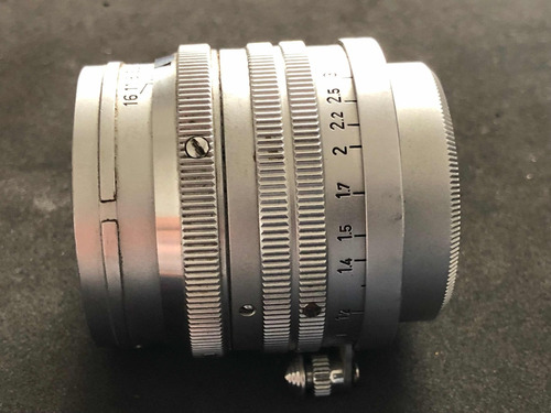 Objetivo Leitz Summarit 5cm F 1.5 L 39 Rosca Leica Regular.